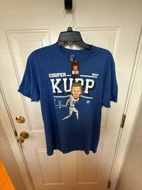 Cooper Kupp Los Angeles Rams NFLPA Cartoon Caricature T-Shirt